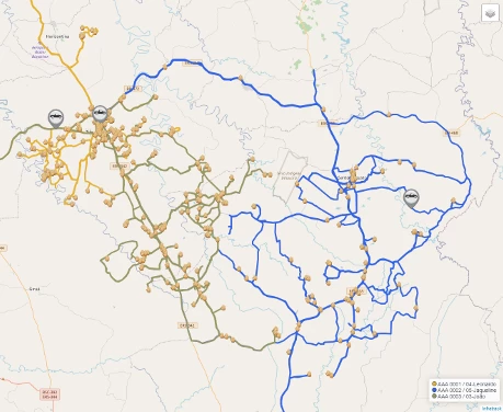 Gestão de Equipes Externas Infratrack