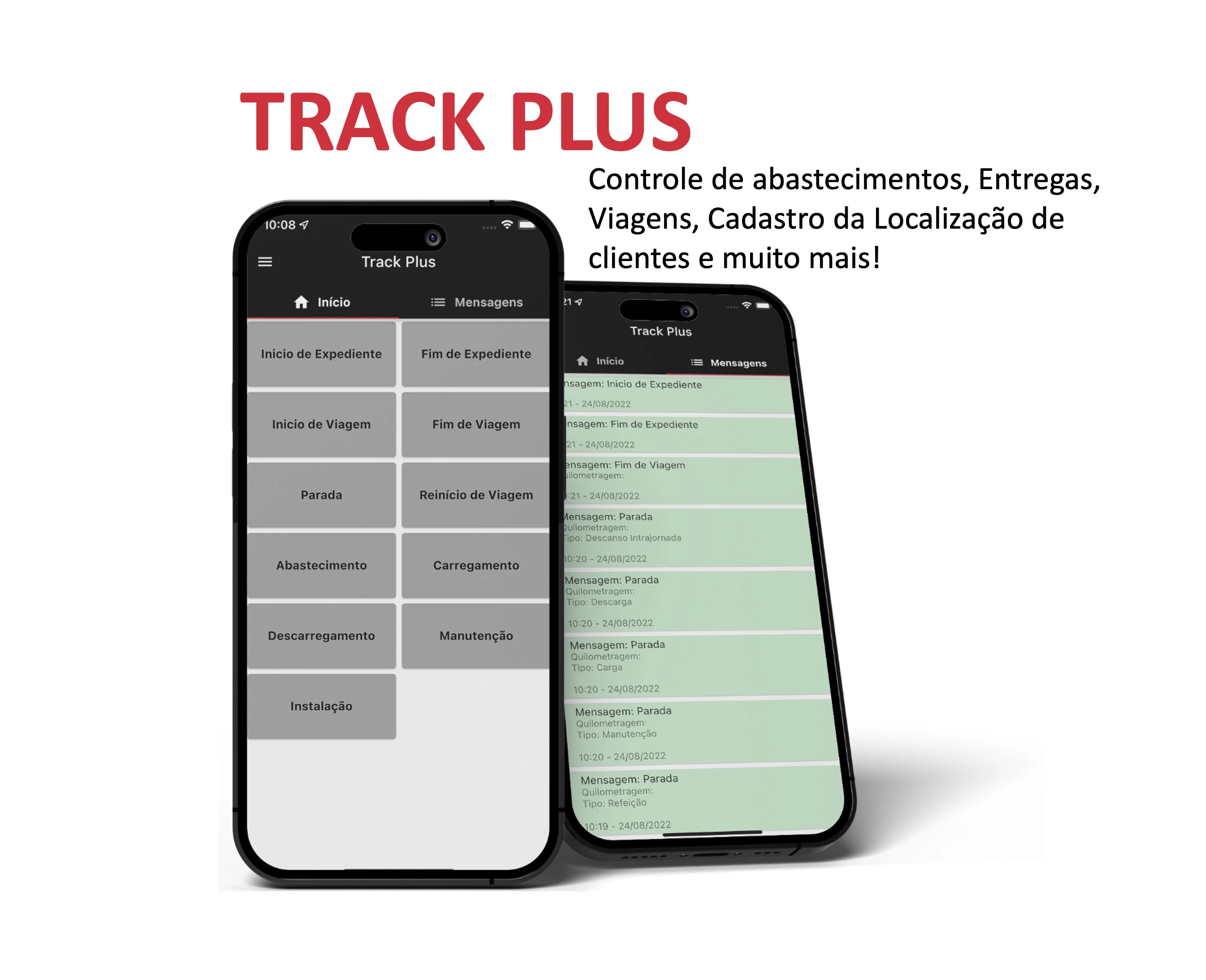 Aplicativo Track Plus